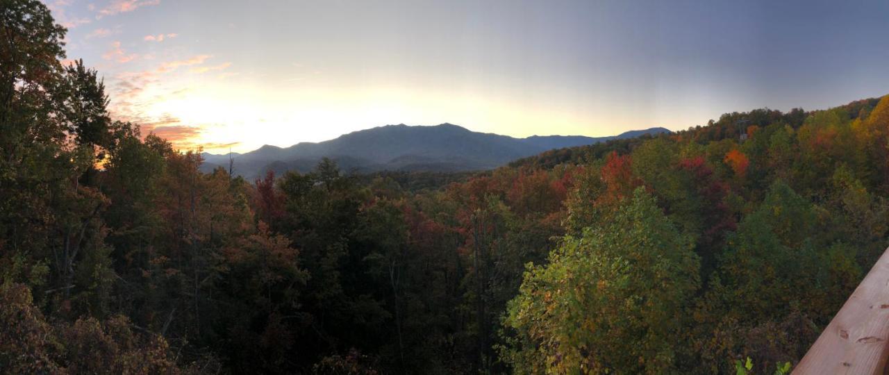 Heavenly View - Bear Themed Cabin, Hottub, Dog-Friendly, Near Gatlinburg Luaran gambar