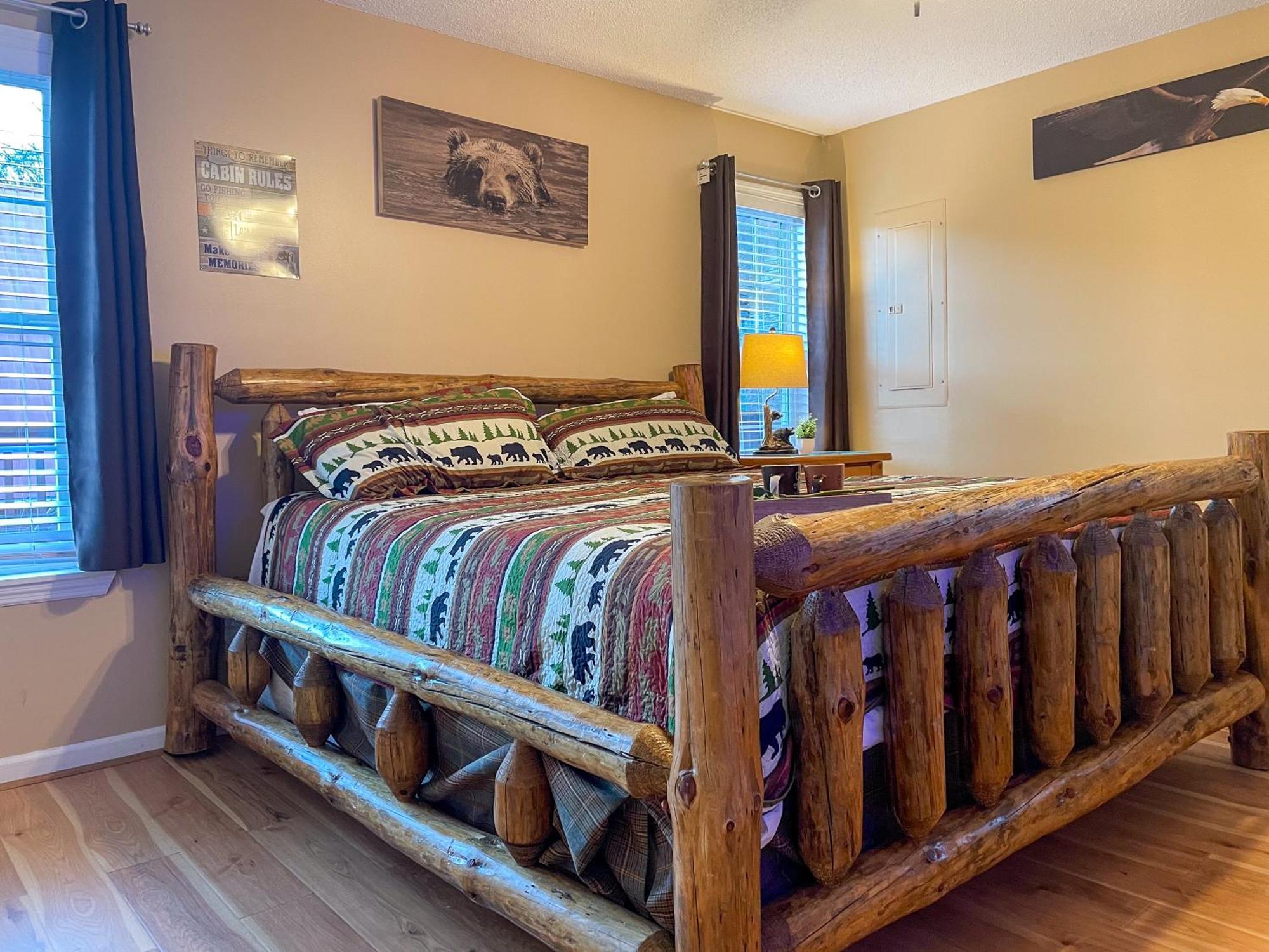 Heavenly View - Bear Themed Cabin, Hottub, Dog-Friendly, Near Gatlinburg Luaran gambar