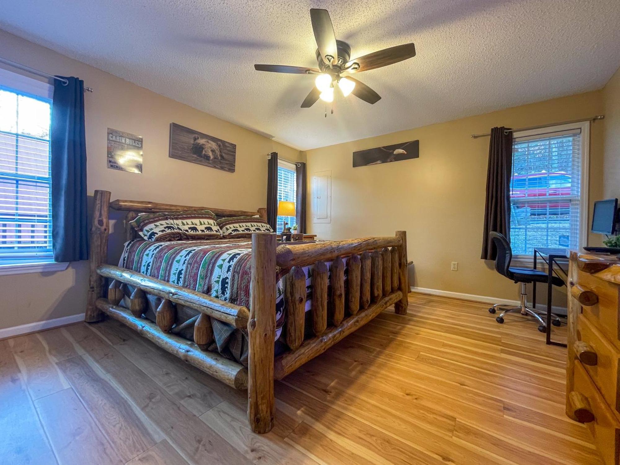 Heavenly View - Bear Themed Cabin, Hottub, Dog-Friendly, Near Gatlinburg Luaran gambar